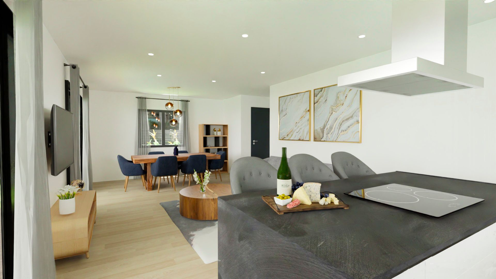 Chalets obra nueva La Romana