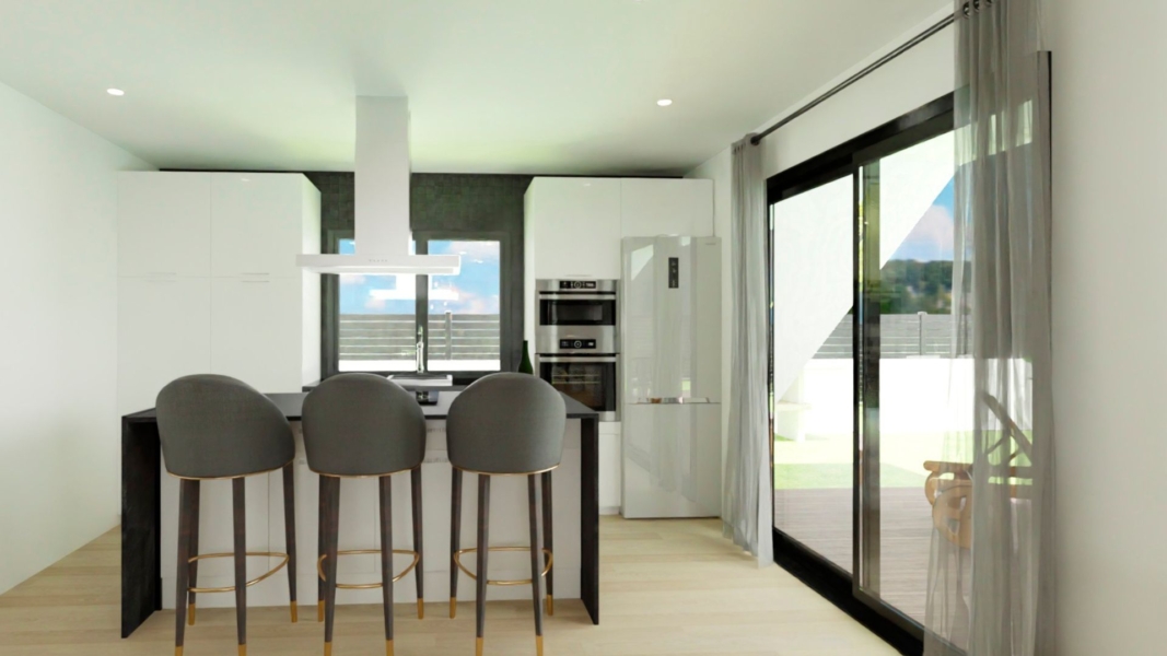 Chalets obra nueva La Romana