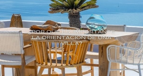 orientación villa Costa Blanca sol