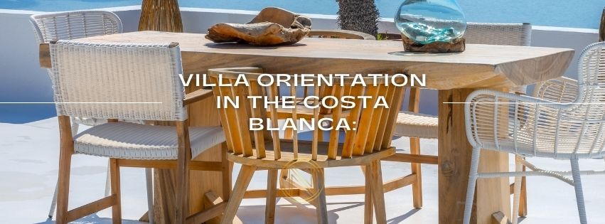 villa orientation Costa Blanca